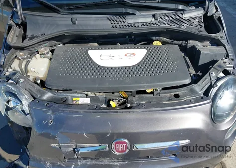 2015 Fiat 500E Battery Electric from USA, damaged, VIN 3C3CFFGE7FT594098